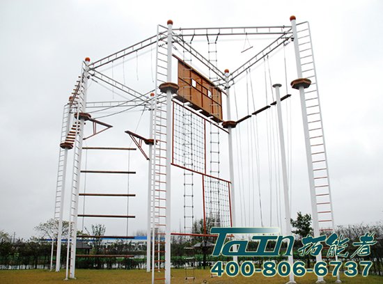 心理行為訓練場設施，高空心理行為訓練設施，拓展基地建設。